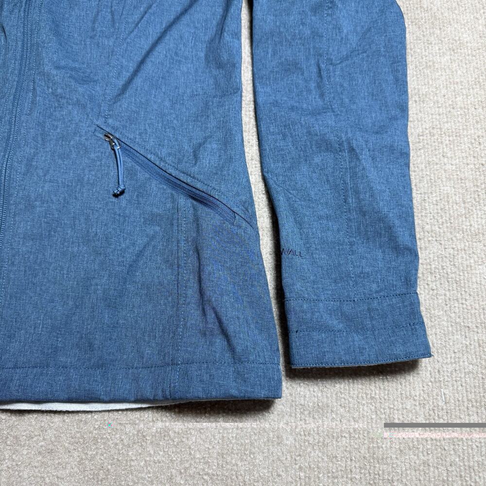 The North Face Park Slope WindWall‎ Softshell Jacket Womens Small Teal Blue - Picture 8 of 16